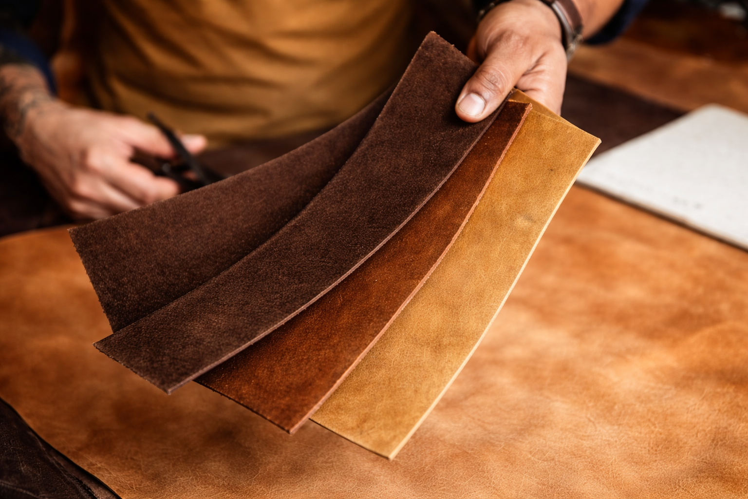 Top Grain Genuine Leather